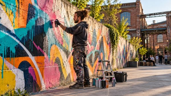 Élaboration d'événements captivants grâce aux graffitis