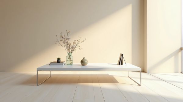 Les élégantes tables basses blanches à découvrir absolument