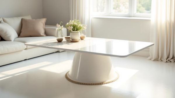 Top 10 tables basses blanches incontournables pour votre déco